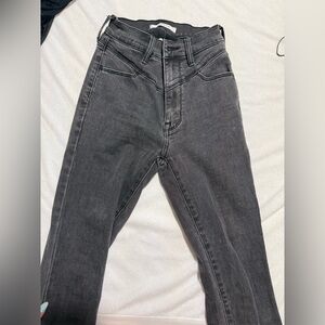 PacSun High Rise Women Jeans - Dark Gray